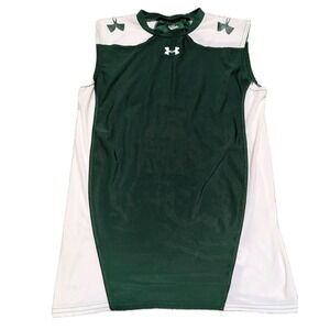 Under Armour Stock Tempo Racerback Jersey 2XL Green & White